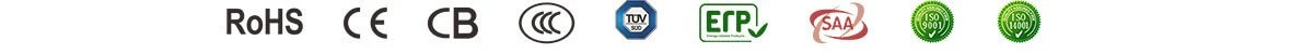 CE CCC CB RoHS SAA TUV ERP
